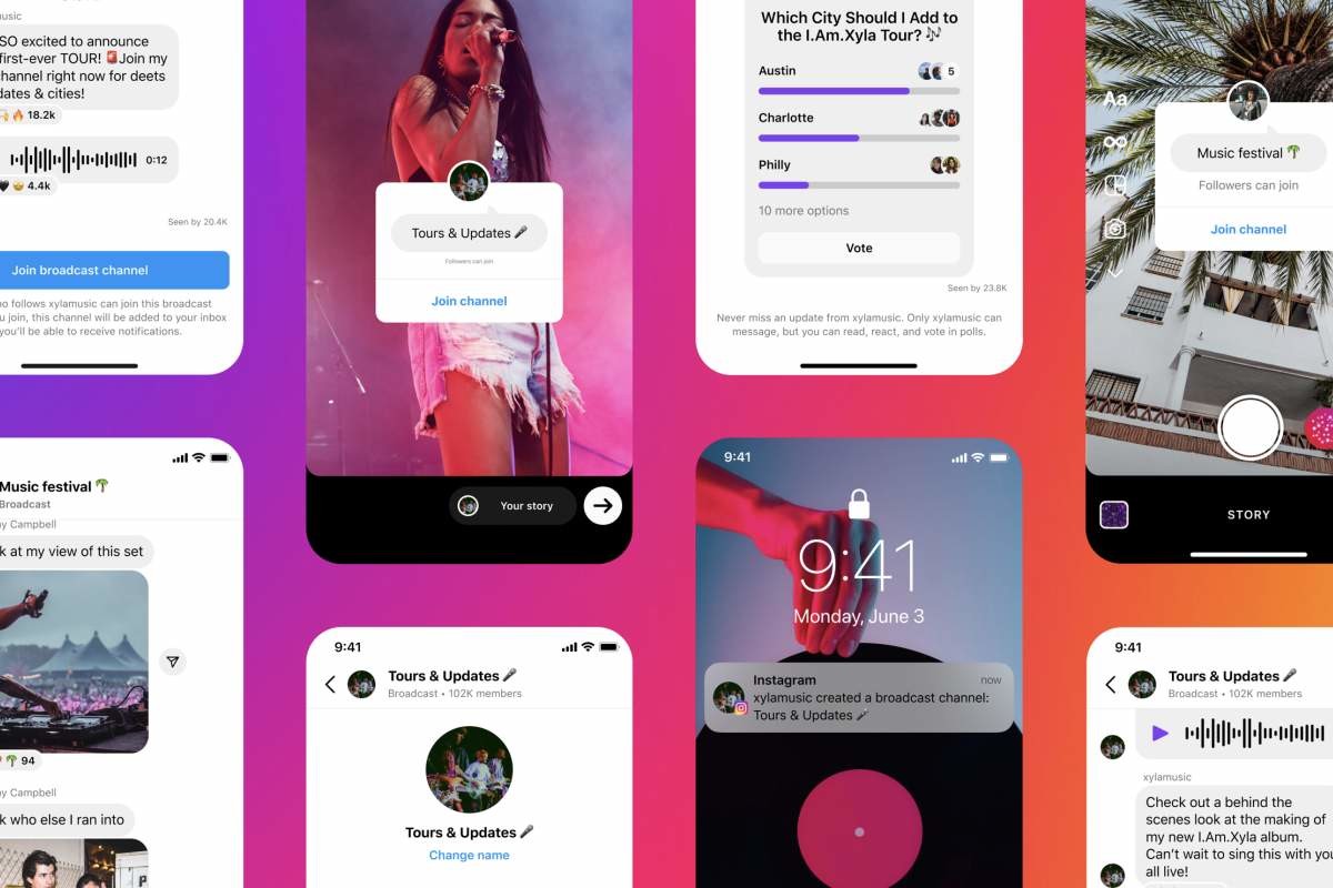 Influencer-Kooperationen im Broadcast Channel von Instagram