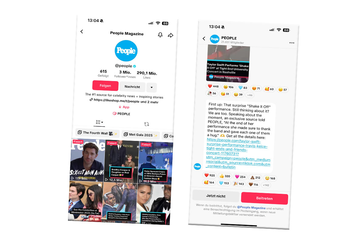 TikToks Bulletin Boards – und warum sie eben nicht einfach nur Instagrams Broadcast Channels sind